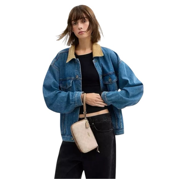 NWT Coach Nolita 19 Signature Wristlet / Shoulder Bag Purse - Picture 5 of 13